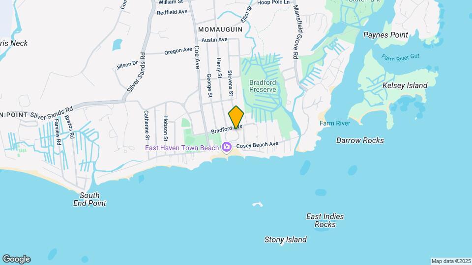 129 Cosey Beach Ave, Unit A5 Map and Location Details