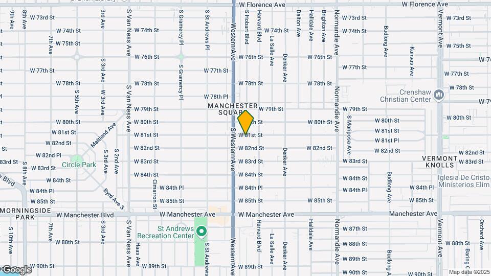 1730 W 81st St Map and Location Details