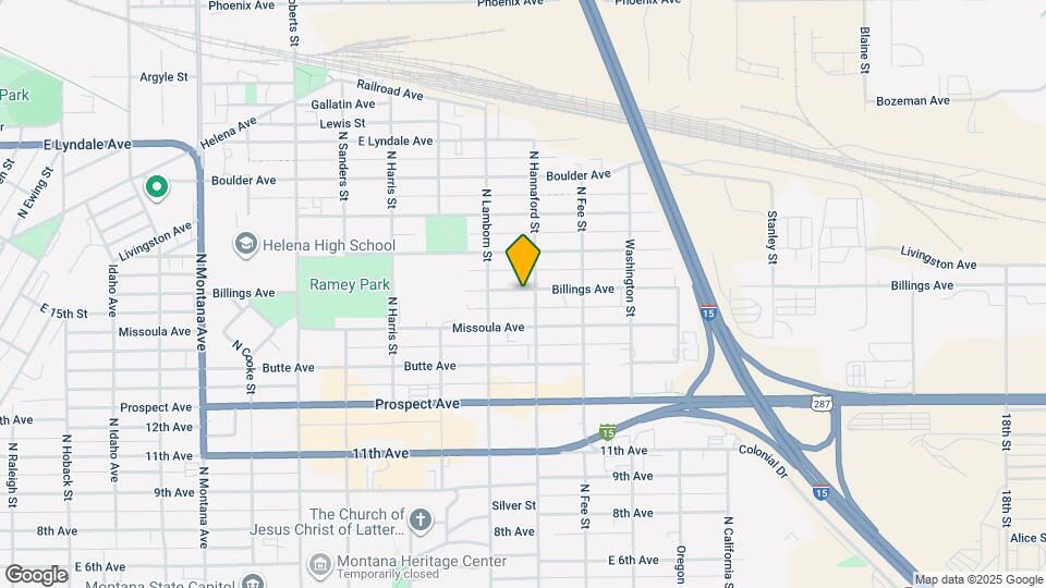 1831 Billings Ave Map and Location Details