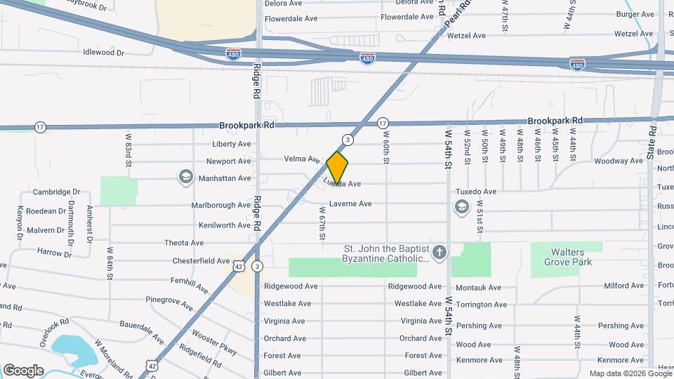 6511 Luelda Ave Map and Location Details