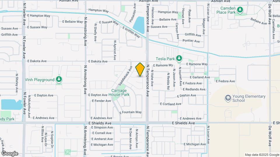 6967 E Robinson Ave Map and Location Details