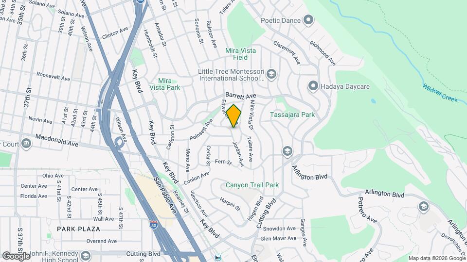 5685 Jordan Ave Map and Location Details