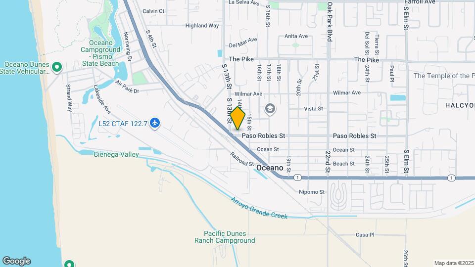 1361-1371 Paso Robles St Map and Location Details