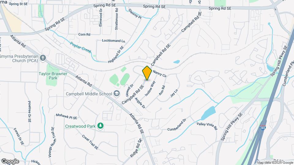 3313 Campbell Rd SE Map and Location Details