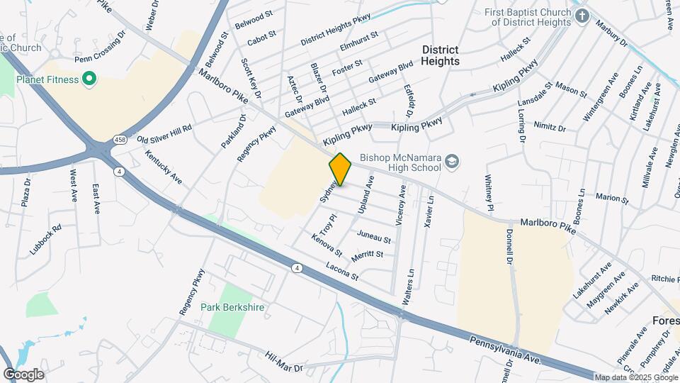 6504 Hansford St, Unit #B1 Mapa y Detalles de la Ubicación