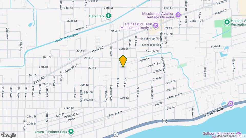 2627 5th Ave Map and Location Details