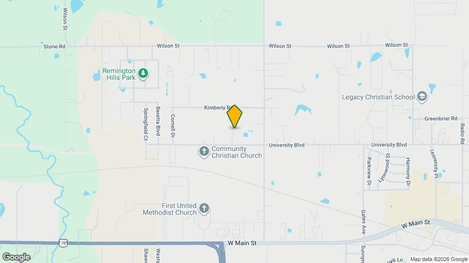 1002 Westgate Ave Map and Location Details