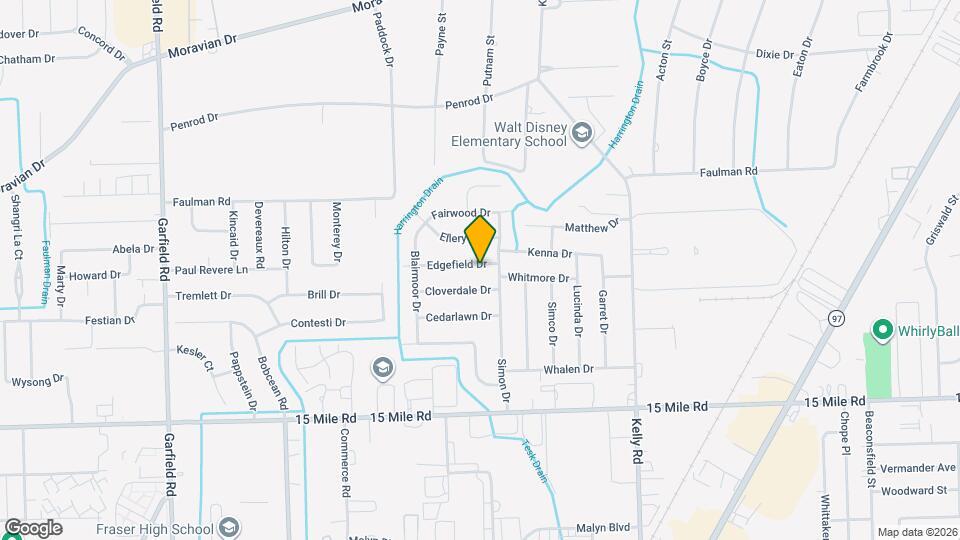 18044 Edgefield Dr Map and Location Details