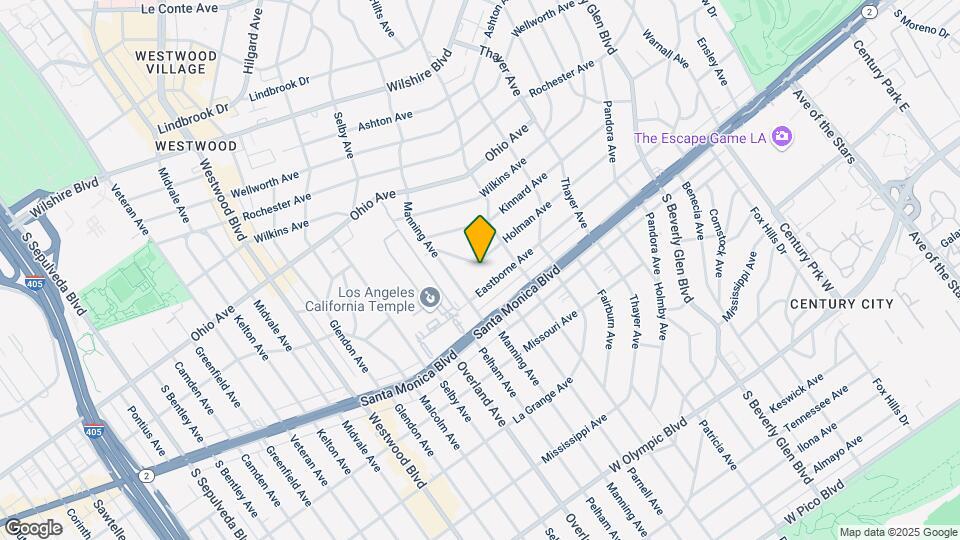 10638 Holman Ave Map and Location Details