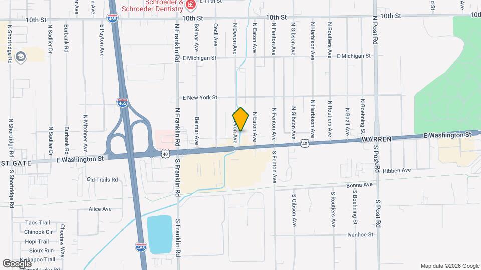 21 N Devon Ave Map and Location Details