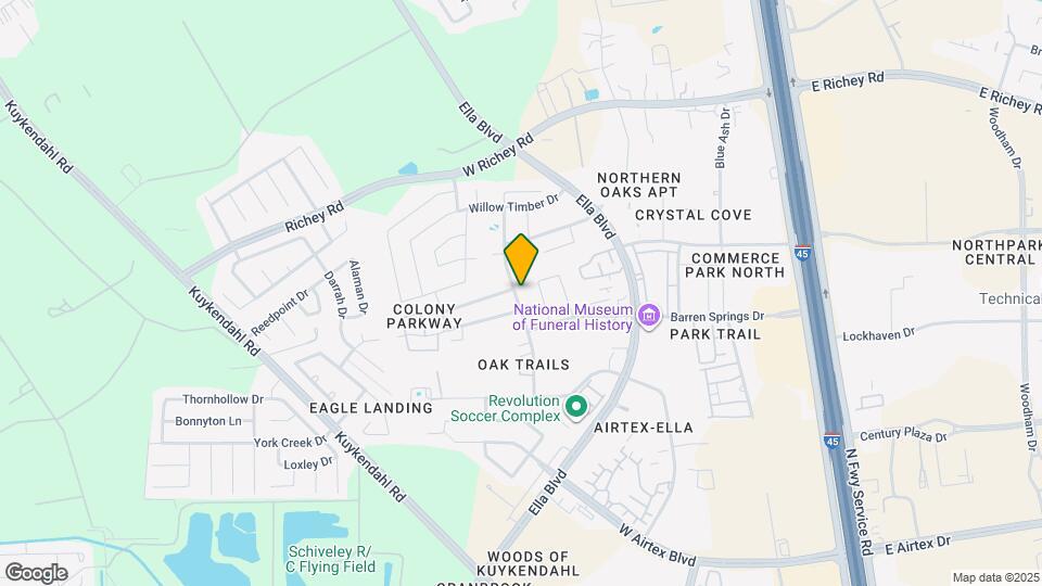 14926 Darbydale Dr Map and Location Details