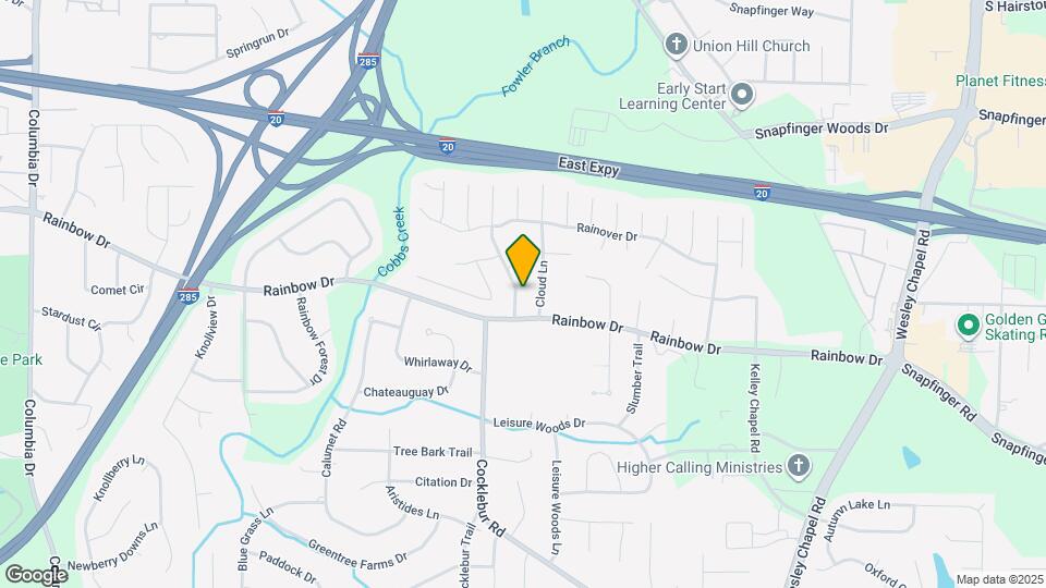 2662 Rainbow Creek Dr Map and Location Details