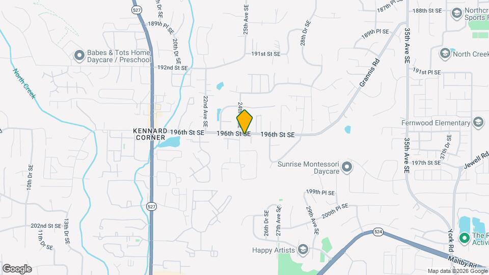 19611 24th Dr SE, Unit A Mapa y Detalles de la Ubicación