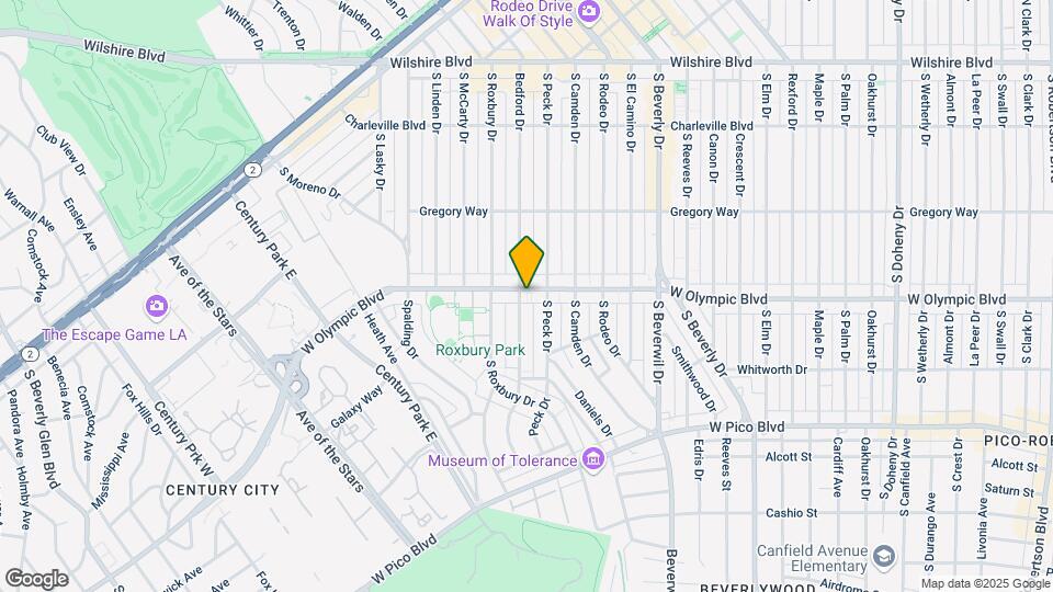 9626 W Olympic Blvd Map and Location Details
