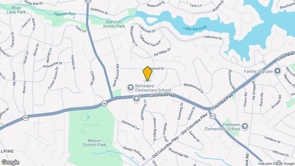 3903 Whispering Ln Map and Location Details