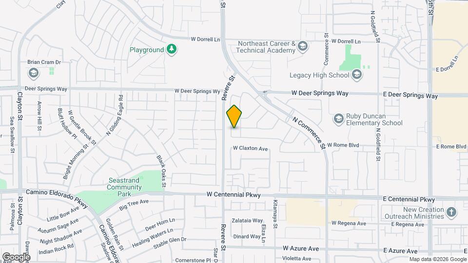 6624 Petrified Forest St Map and Location Details