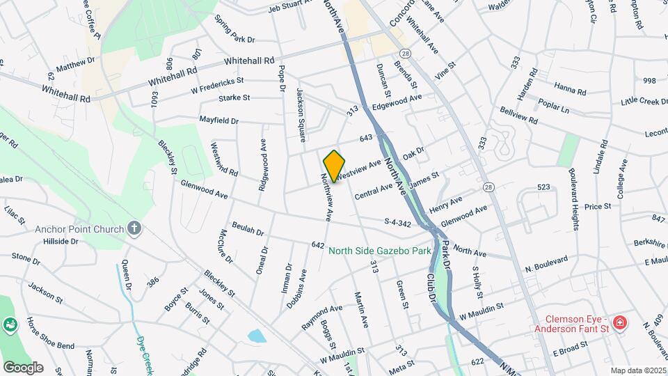 2118 Northview Ave Map and Location Details