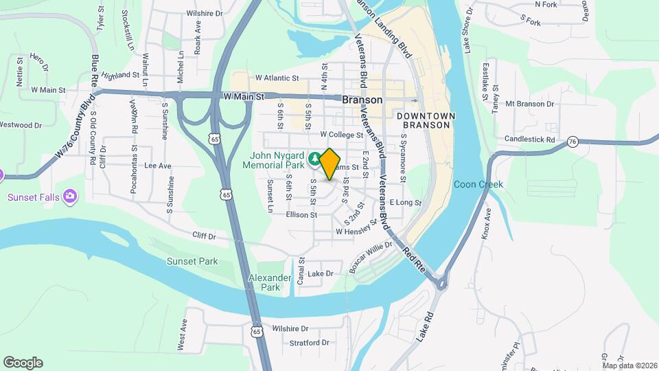 703 Brown St Map and Location Details