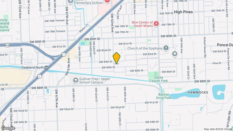 6141 SW 85th St Map and Location Details