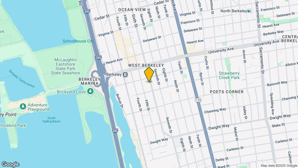 2120 6th St Map and Location Details