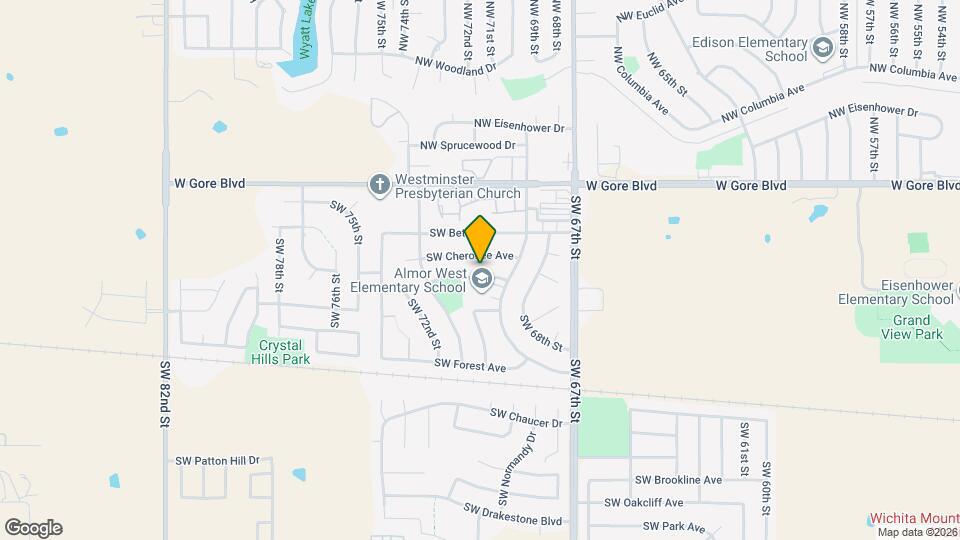 6911 SW Delta Ave Map and Location Details