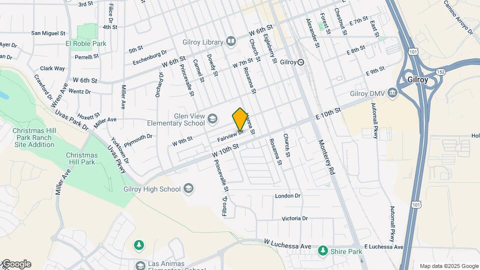 460-480 Fairview Dr Mapa y Detalles de la Ubicación
