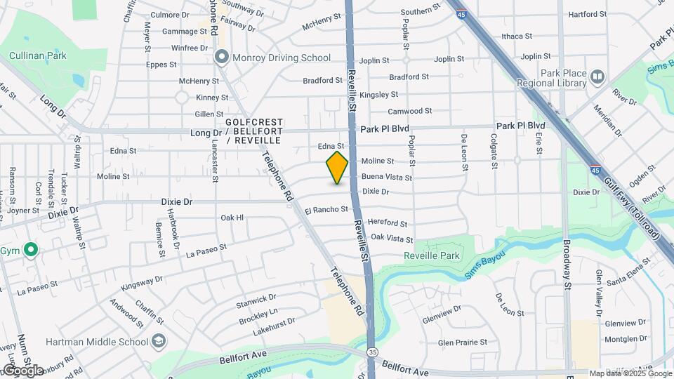 7531 Dixie Dr Map and Location Details