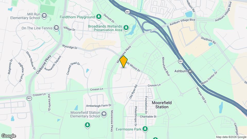 22146 Winter Lake Ct Map and Location Details