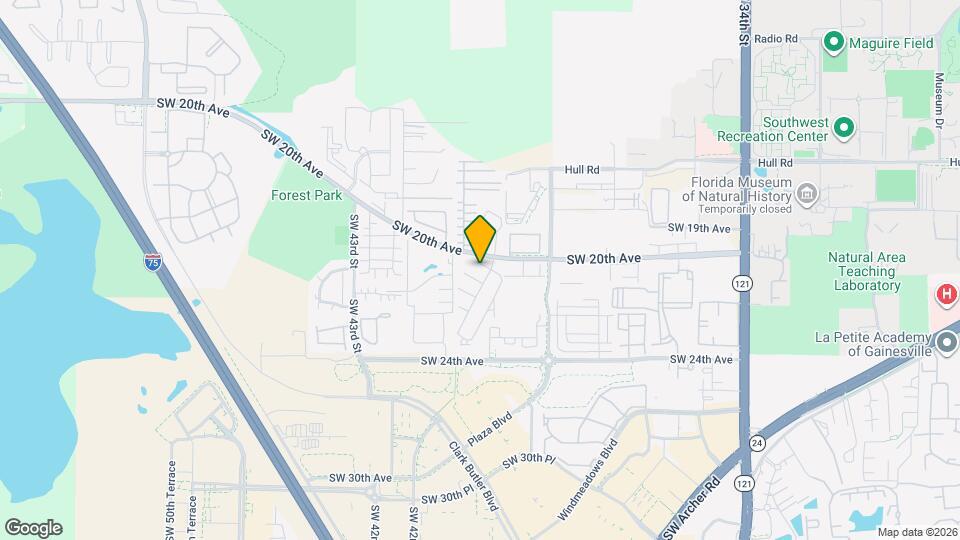4017 SW 20th Ln Map and Location Details