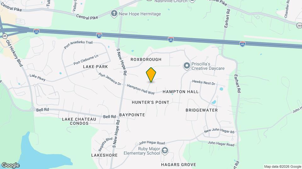 716 Hallcrest Ct Map and Location Details