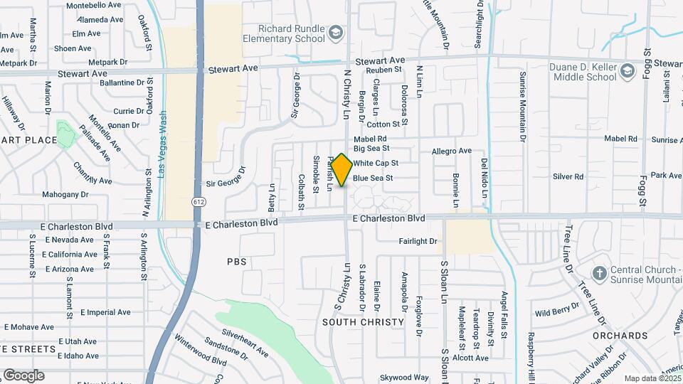 67 N Christy Ln Map and Location Details