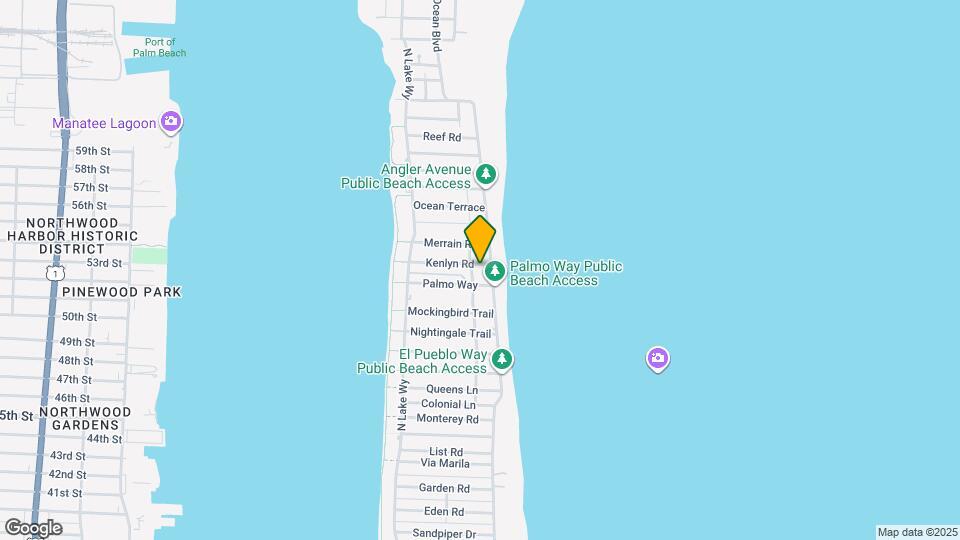 1270 N Ocean Blvd Map and Location Details