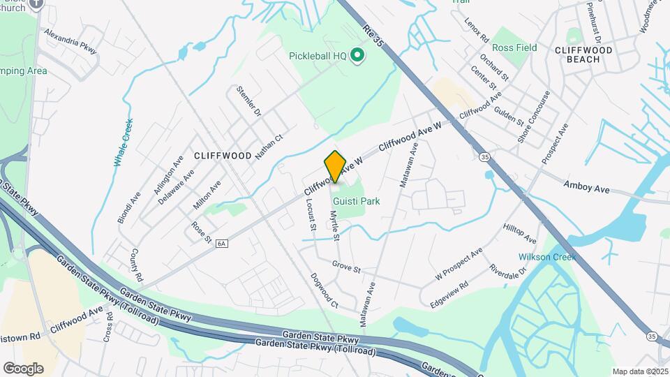 308 Myrtle St Map and Location Details