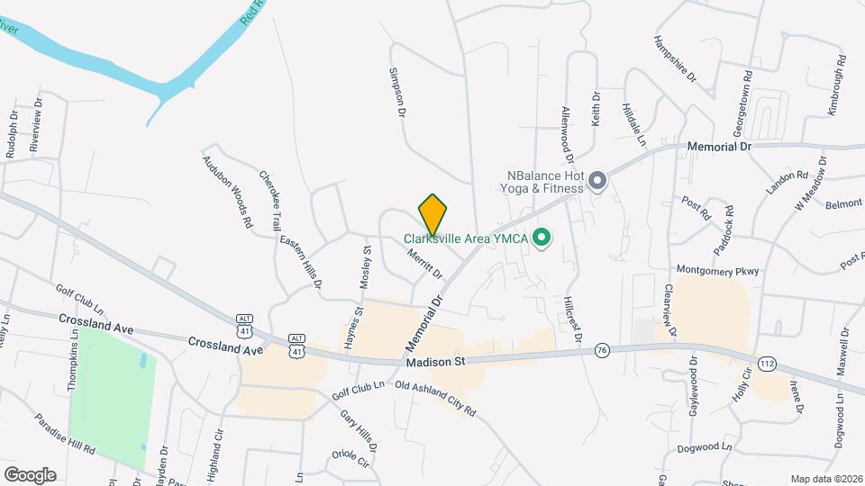 1665 Valley Rd Map and Location Details