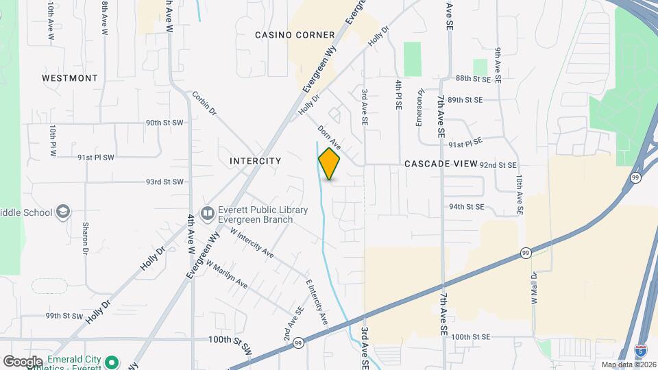 9232 1st Dr SE Map and Location Details