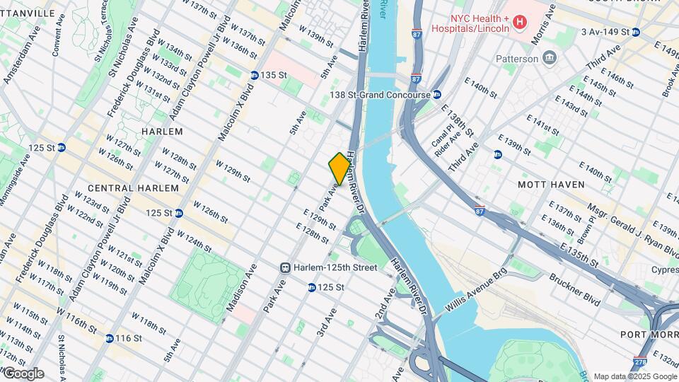 Harlem River Point Map and Location Details