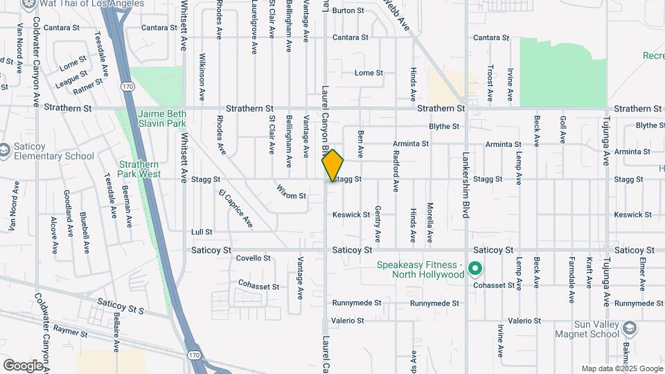 7750 Laurel Canyon Blvd, Unit 9 Map and Location Details