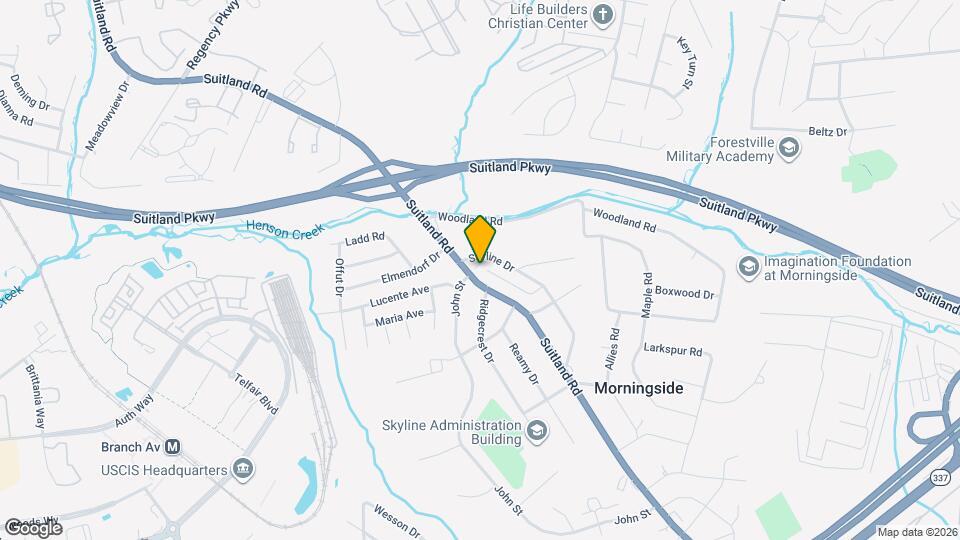 6218 Suitland Rd Map and Location Details