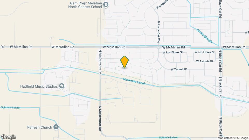 4514 N Glenrock Way Map and Location Details