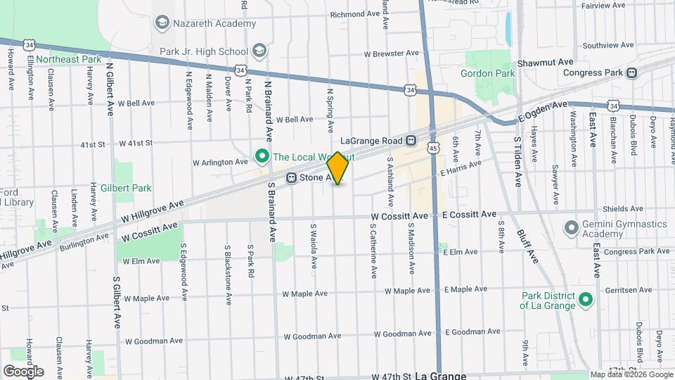 27 S Spring Ave Mapa y Detalles de la Ubicación