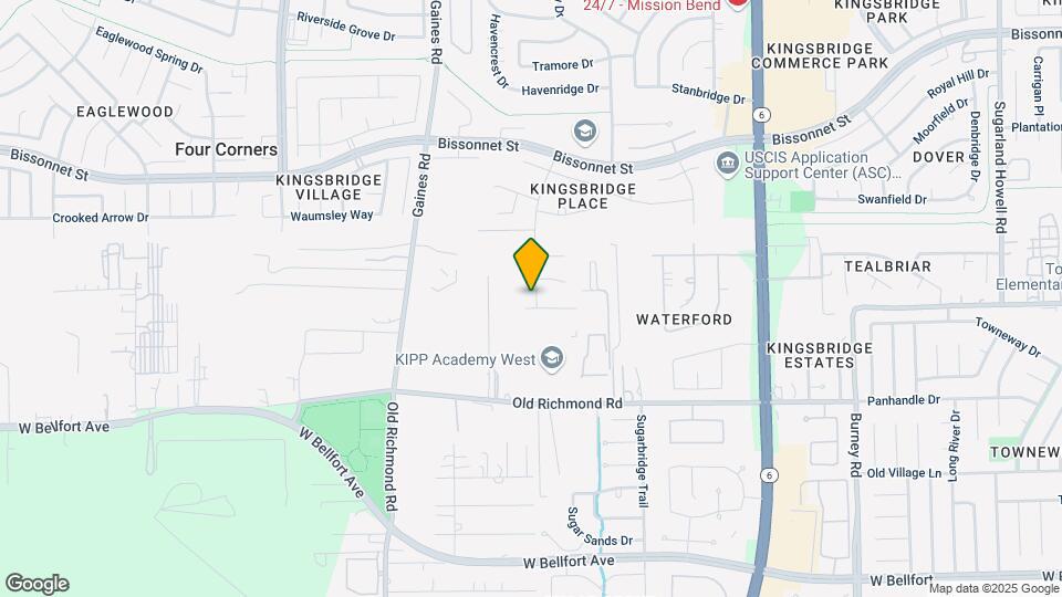 9642 Weldridge Dr Map and Location Details