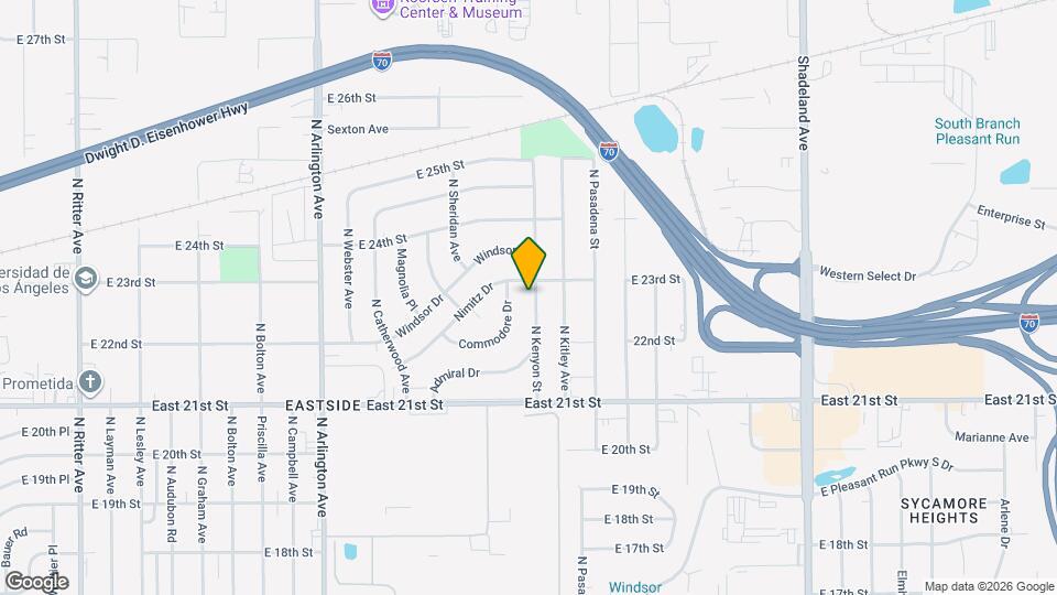 2226 N Kenyon St Map and Location Details