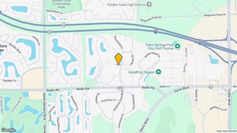 7895 Sanctuary Cir, Unit 117-1 Map and Location Details