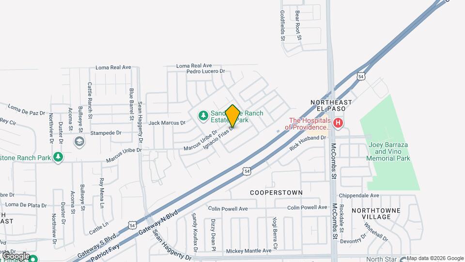 5448 Ignacio Frias Dr Map and Location Details