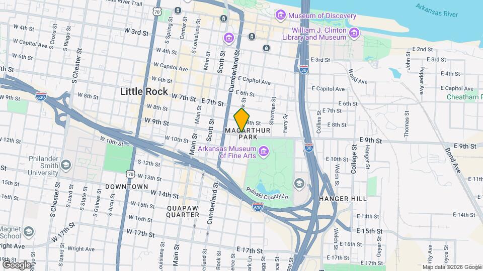 406 E 9th St Mapa y Detalles de la Ubicación