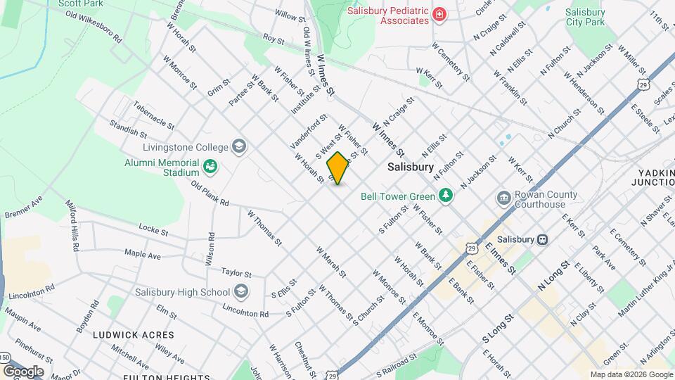 618 W Horah St Map and Location Details