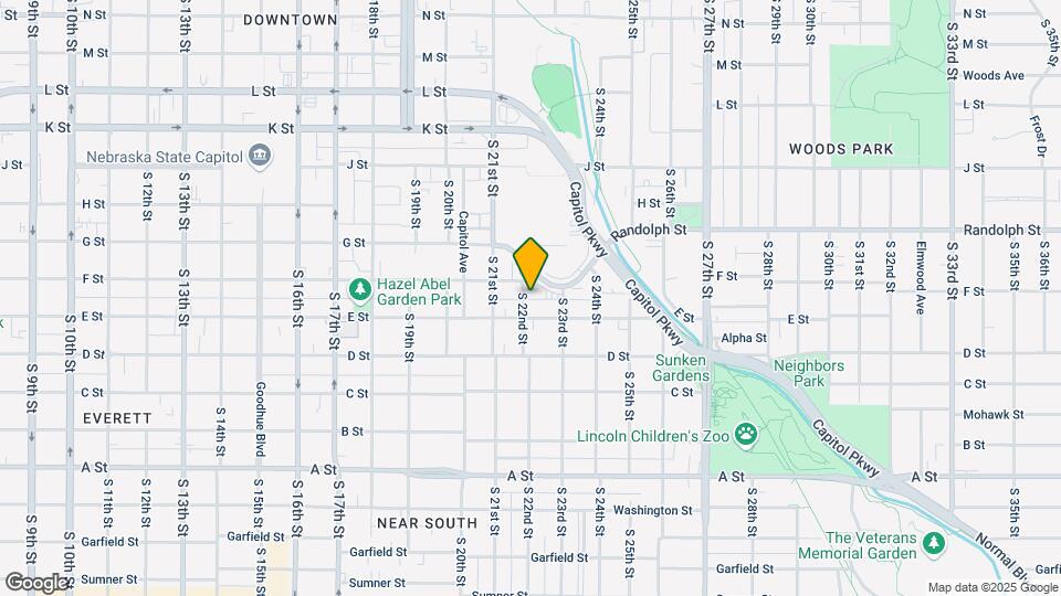 920 S 22nd St Map and Location Details