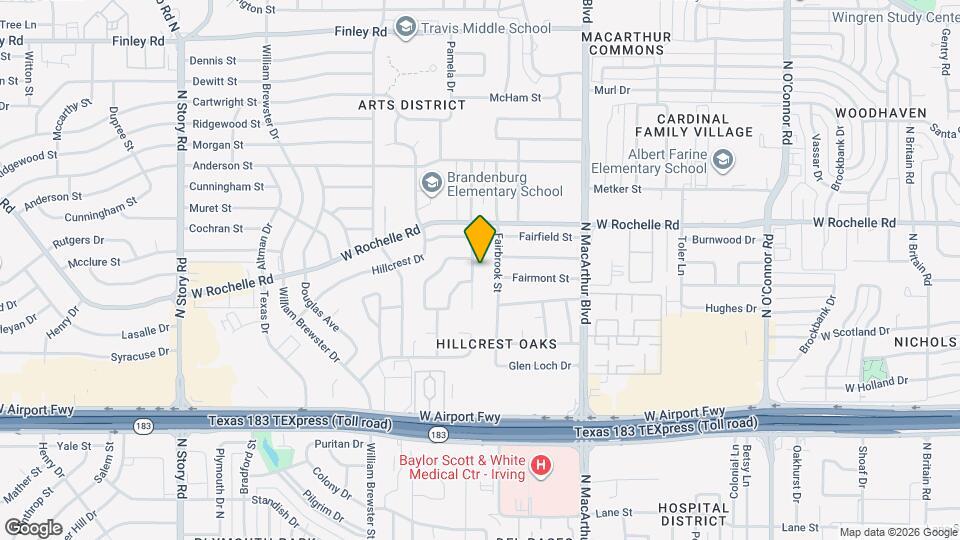 2641 Magnolia Dr Map and Location Details