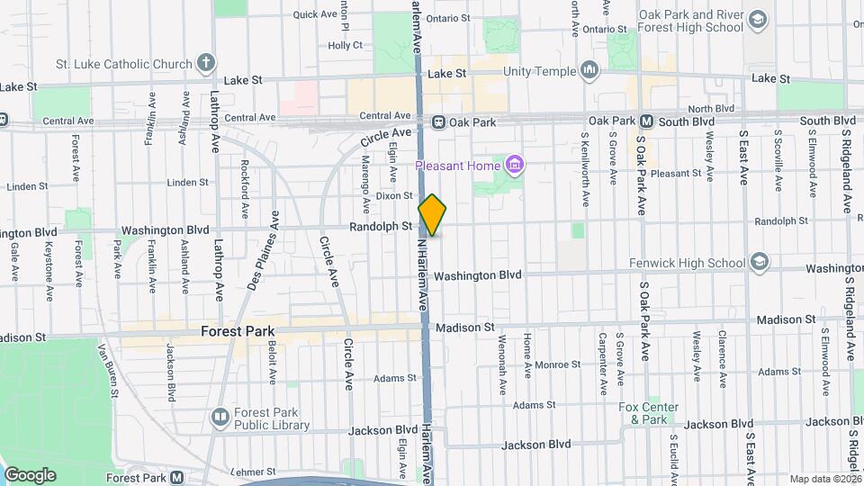 315 S Maple Ave Map and Location Details
