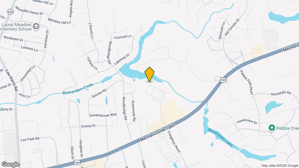8076 Creekside Village Dr Map and Location Details